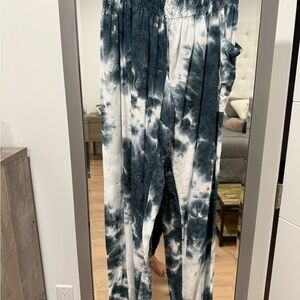 Tie-Dye cotton Pants